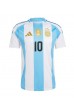 Argentina Lionel Messi #10 Fotballdrakt Hjemme Klær Copa America 2024 Korte ermer